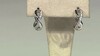 Pendientes en plata con Zircón