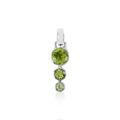 Colgante en plata con Peridoto