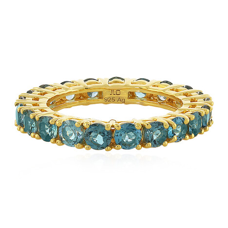 Londonblauer Topas-Silberring