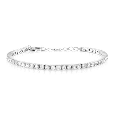 Zircon Silver Bracelet
