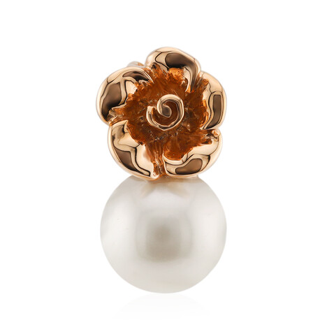 Colgante en oro con Perla blanca Freshwater (TPC)