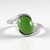 Anello in argento con Giada Canadese