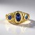 Anello in oro con Tanzanite AAA (Ornaments by de Melo)