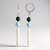 White Freshwater Pearl Silver Earrings (Riya)