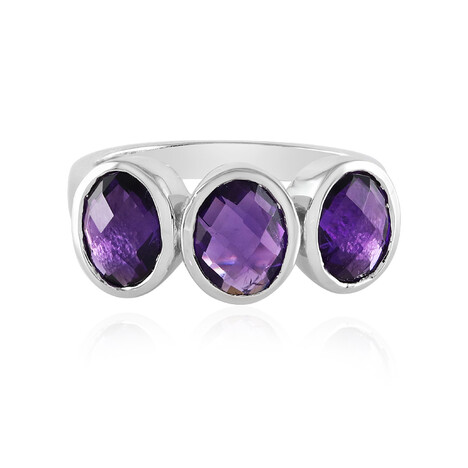 Sambia-Amethyst-Silberring