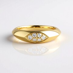 Anello in oro con Diamante IF (G)