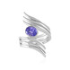 Anello in argento con Tanzanite (de Melo)