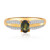 9K Teal Queensland Sapphire Gold Ring (Mark Tremonti)