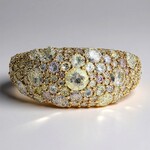 Anello in oro con Diamante Fancy SI2 (CIRARI)