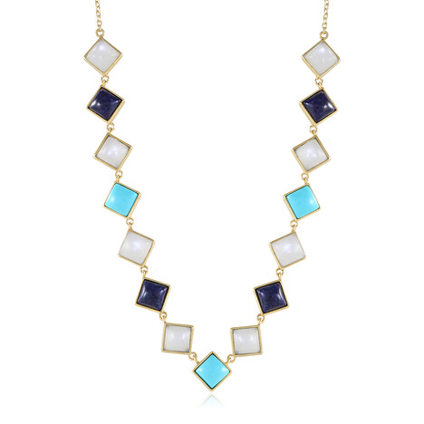 Collier en argent et Sodalite