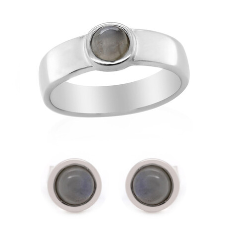 Labradorit-Silberset