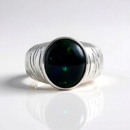 Mezezo Opal Silver Ring (de Melo Essence)