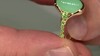 Anillo en plata con Crisoprasa (KM by Juwelo)