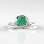 Bague en argent et Turquoise de Tyrone (Faszination Türkis)