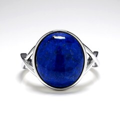 Anello in argento con Lapislazzuli