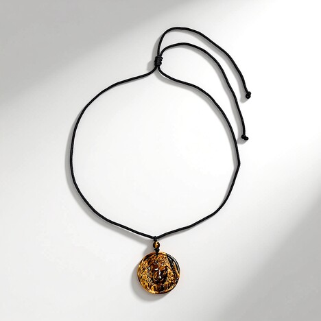 Collana con Occhio di Tigre Dorato