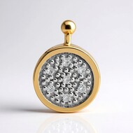 Accessorio in argento con Diamante SI1 (G) (Annette)