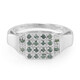Bague pour homme en argent et Diamant fantaisie