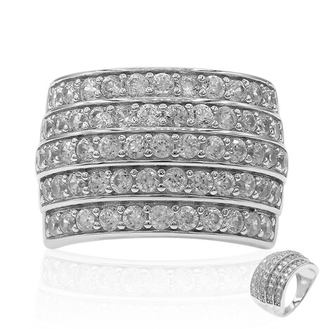 Anillo en plata con Zircón