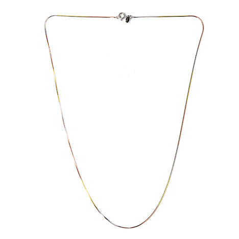 Zilveren halsketting (MONOSONO COLLECTION)