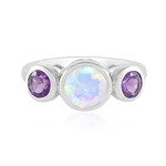 Anillo en plata con Ópalo de Welo (de Melo Essence)