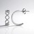 Orecchini in argento con Zircone