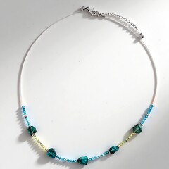 Collana con Apatite Blu