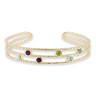 Zilveren armband met een larimar (Jones Lee)