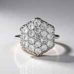Anello in argento con Zircone