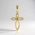 Ciondolo in argento con Diamante Champagne I2