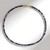 Collana in argento con Iolite del Madagascar