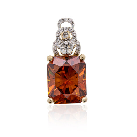 Gouden hanger met een sfaleriet