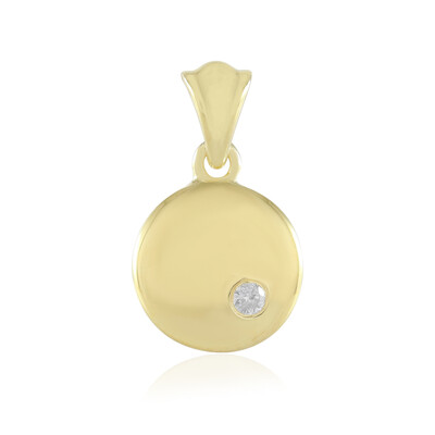 Colgante en plata con Diamante I2 (H)