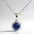 Collana in oro con Tanzanite AAA