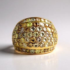 Anello in oro con Diamante Fancy SI2 (CIRARI)