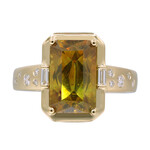 14K Sphalerite Gold Ring (CIRARI)