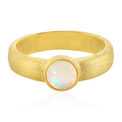 Bague en argent et Opale Welo