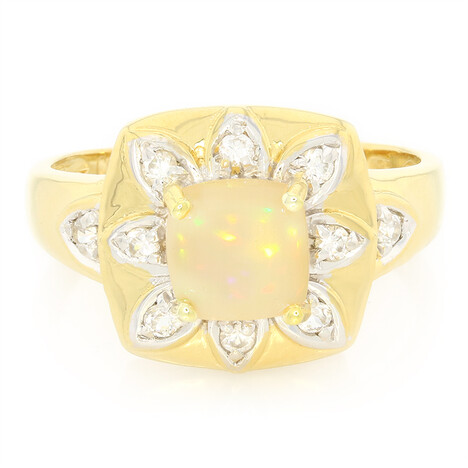 Anillo en plata con Ópalo Java