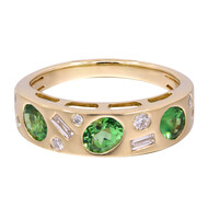 AAA-Kenianischer Tsavorit-Goldring (CIRARI)