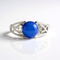 Anello in argento con Onice Blu (de Melo)