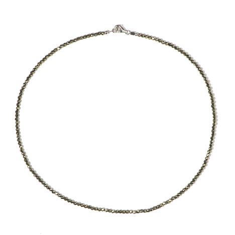 Collar en plata con Pirita