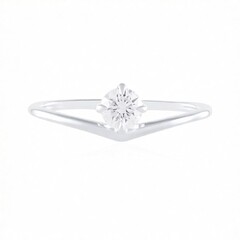 Gouden ring met een IF (G) Diamant (de Melo Gold)