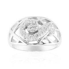 Zilveren ring met zirkonen (Remy Rotenier)