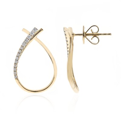 Orecchini in oro con Diamante SI2 (H) (CIRARI)