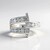 Anello in argento con Zircone