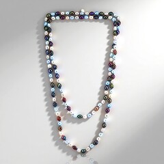 Collana in argento con Perla Mistica d'Acqua Dolce (TPC)