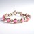 Bracciale in argento con Opale Rosa dell'Etiopia (Gems en Vogue)