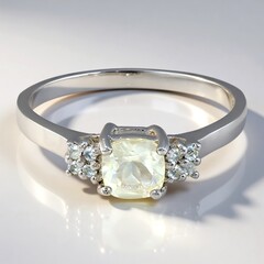 Anello in argento con Ortoclasio