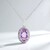 Collana in argento con Ametista Boliviana