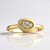 Anello in oro con Diamante SI1 (G) (Annette)